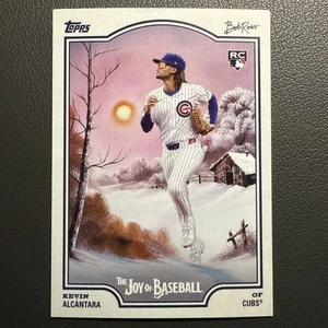Topps X Bob Ross The Joy of Baseball Kevin Alcantara RC 2025 #92 - Imagen 1 de 2