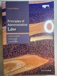 Principles of Administrative Law by Leighton McDonald Paperback - Bild 1 von 1