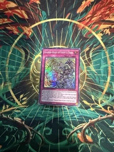 Yugioh! Stained Glass of Light & Dark - BODE-EN078 - Super Rare - 1st Edition NM - Picture 1 of 2