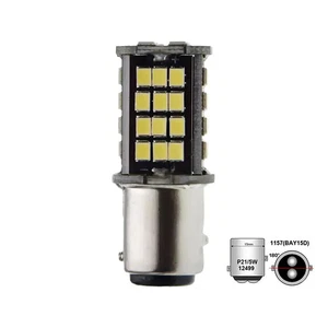1157 White LED BAY15D P21/5W 6 Volt DC 6V Tail Light Brake Stop Turn Signal Lamp - Picture 1 of 9