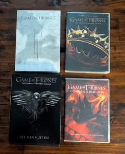 Game of Thrones Complete Seasons 2 Thru 4 Plus Conquest & Rebellion History DVDs - Bild 1 von 23