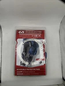 McDavid HEX6446PR REVERSIBLE PROTECTIVE PADS/PAIR GRAFFITI/BLACK M MEDIUM - Picture 1 of 2