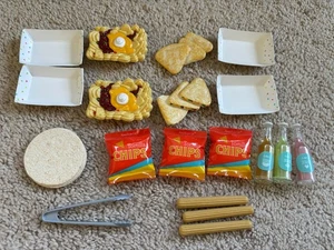 American Girl Puppe Ersatz Essen Set Churros Nacho Chips Quesadillas Saft - Bild 1 von 10