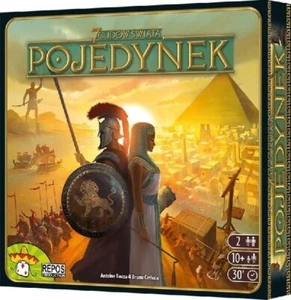 7 Cudów Świata Pojedynek Polska Gra Planszowa Towarzyska Imprezowa Rodzinna Gift - Picture 1 of 8