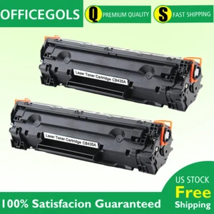 2PK CB435A 35A Laser Toner Cartridge For HP LaserJet P1005 P1006 P1007 P1009 - Picture 1 of 4