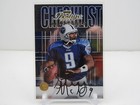 STEVE McNAIR 2000 PLAYOFF PRESTIGE OVERALL CHECKLIST AUTOGRAPH AUTO! TITANS!!