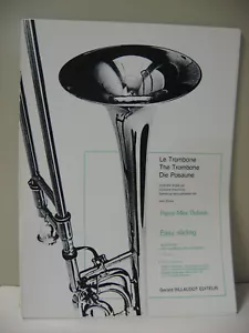 Pierre Max Dubois Easy Sliding Posaune Ensemble Noten Stimmen Billaudot - Bild 1 von 8