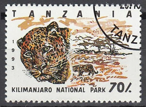 Tansania gestempelt Kilimandscharo National Park Naturschutzgebiet Tiger / 114 - Bild 1 von 1