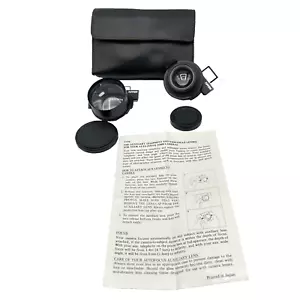 Tiffen M35 AF Telephoto & Wide Angle Auxiliary Lens Set For Ricoh AF5 Vintage1 - Picture 1 of 8