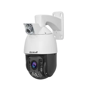 JideTech Dual Lens 2×5MP PoE Security Camera 20X Optical Zoom High Speed PTZ - Picture 1 of 9