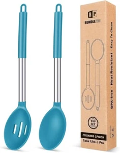 Cucharas De Cocina Grandes De Silicona Cuchara Para Untar Solida Antiadherente - Picture 1 of 7