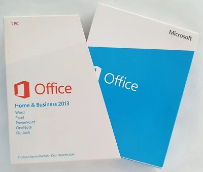 Microsoft Office 2013 Home and Business PKC Karte Vollversion (Produkt Key Card) - Bild 1 von 4