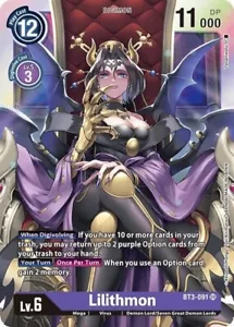 Lilithmon - BT3-091 NM - Digimon TCG - Bild 1 von 1