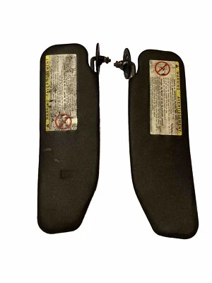 2000-2002  TOYOTA MR2 SPYDER VINYL SUNVISOR LEFT & RIGHT SET OEM - Image 1 of 4