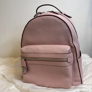 Coach Campus SV/blossom Pebble Leather Backpack New With Tag - Picture 1 of 13