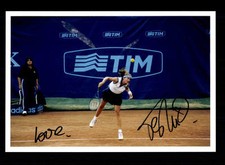 Sandrine Testud Photo Original Signed Tennis + A 151053