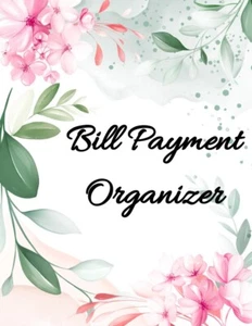 Bill Payment Organizer Undated Monthly Budget Tracker Planner Notebook Expense - Picture 1 of 3