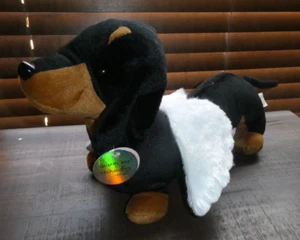 Snuggle Buddy Australia Calore e Abbraccio Peluche Bassotto Pianto Cane Angelo Ali - Foto 1 di 7