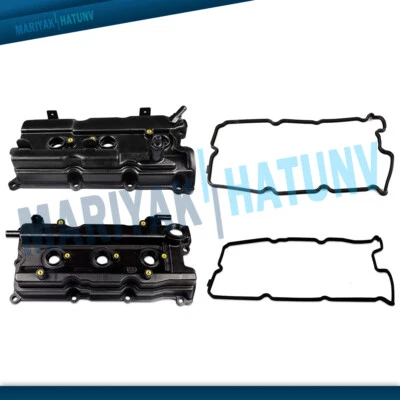 Cubierta de válvula de motor lado izquierdo y derecho para I35 Altima Máxima Murano 2002-2009 3,5 L Foto 1 de 4