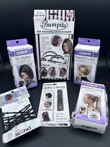 Konvolut Haarschmuck Langhaar: Beulen/Conair French Twist Clips/Pferdeschwanz - Bild 1 von 24