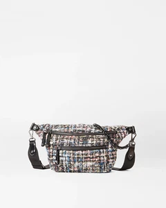 MZ Wallace Small Crosby Crossbody Sling Bag, Style# 1462C1956, Midnight Sparkle - Picture 1 of 24