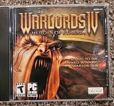 Warlords IV Heroes Of Etheria Game PC Game WinXP Ubisoft 2003 - Image 1 of 4