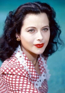 Vintage celebrity Hollywood actress - Hedy Lamarr - 8X10 PUBLICITY PHOTO - Picture 1 of 1