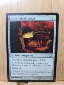 Magic The Gathering - SILVER-INLAID DAGGER - Artifact - Equipment🏆MTG Card - Picture 1 of 1