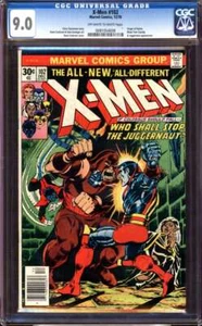 X-MEN #102 CGC 9.0 OW/WH PAGES // ORIGIN OF STORM MARVEL 1977 - Picture 1 of 2