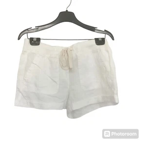 Neu mit Etikett Lou & Grey 100 % Leinen Shorts Freizeit Chino Kordelzug Bündchen Damengröße XS - Bild 1 von 9
