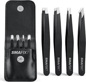 Tweezers Set for Women and Men, Professional Stainless Steel Eyebrow Tweezers fo - Picture 1 of 6