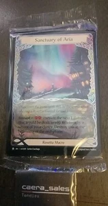 Juego de cartas coleccionables Flesh Blood Rosetta Sanctuary of Aria prelanzamiento promoción paquete sellado de fábrica - Imagen 1 de 2