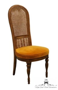 HIBRITEN FURNITURE Italian Mediterranean Style Cane Back Dining Side Chair 79... - Picture 1 of 9