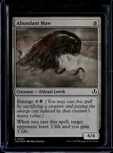 Abundant Maw - 1 - Foil - INR - NM - MTG Magic the Gathering - Picture 1 of 1