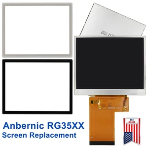 OEM 3.5'' LCD Display Screen / Panel Glass / Assembly For Anbernic RG35XX / Plus - Picture 1 of 17