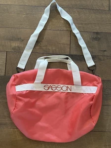 Vintage Sasson 80's Pink Duffle Travel Bag Detatchable Strap AS IS - Picture 1 of 4