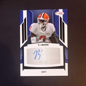 2024 SAGE HIT Low Series - Autographs RJ Mickens #A-RJM (AU, RC) - Picture 1 of 2