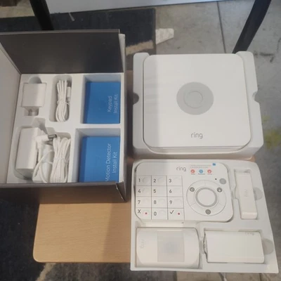Ring Wireless Alarm Home Security Kit 5 pieces  - White - Image 1 of 4