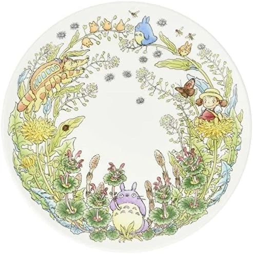 Placa Noritake 23cm My Neighbor Totoro diente de león ed microondas 44390 Foto 1 de 4