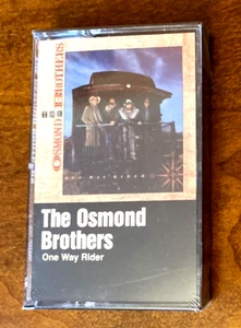 The Osmond Brothers ONE WAY RIDER Cassette Tape 1982 Rare SEALED Brand New - Picture 1 of 4