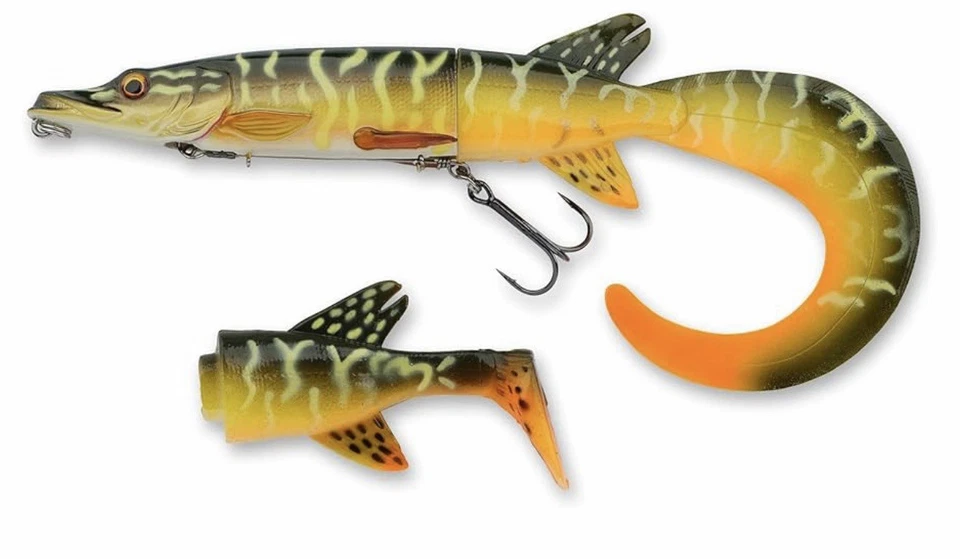 Savage Gear 3D Hybrid Pike Yellow 17cm 45g SS 01-Pike SPARE TAIL - Image 1 of 1