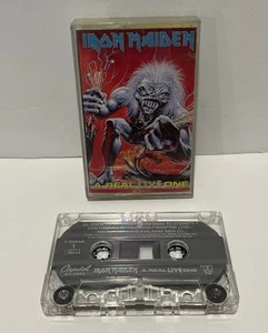 Iron Maiden - A Real Live One - Cassette Tape - Vintage RARE HTF - GC & Tested - Picture 1 of 5
