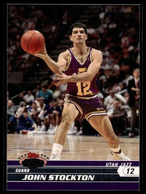 2007-08 Stadium Club #91 John Stockton - Image 1 of 2
