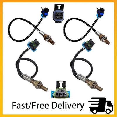 4x Sensor de oxígeno arriba+abajo para Chevrolet Colorado Hummer H3 H3T GMC Canyon 5,3 L V8 Foto 1 de 4