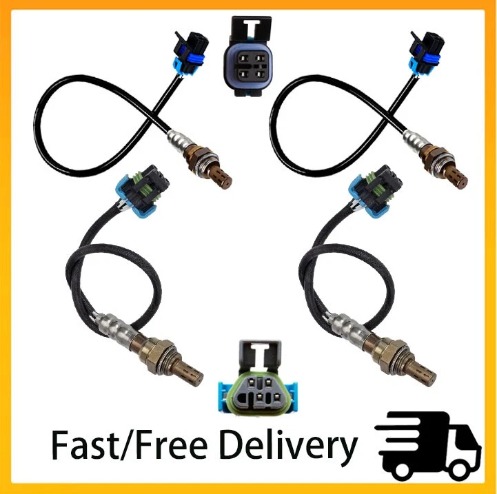 4x Sensor de oxígeno arriba+abajo para Chevrolet Colorado Hummer H3 H3T GMC Canyon 5,3 L V8 Foto 1 de 4