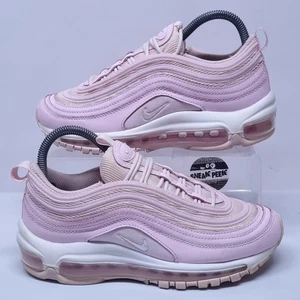 Nike Air Max 97 - UK Size 5 - White Pink Trainers Junior Sneakers Shoes - Picture 1 of 11