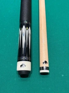 Rhino RC23 Cue Radial Joint Leather Wrap Wood Shaft Billiards Pool stick NEW F/S - Picture 1 of 5
