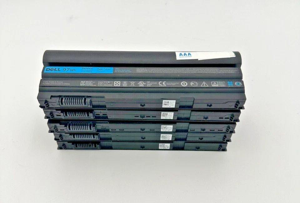 Genuino Dell 97wh Tipo M5YOX / 71R31 11.1V Li-Ion 9 celdas Lote de 5 Dell E5420 Foto 1 de 4