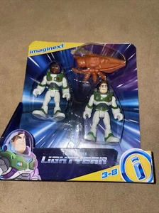 Disney Pixar Buzz Lightyear & Alisha Hawthorne Imaginext 2 Action Figure Set Toy - Picture 1 of 3