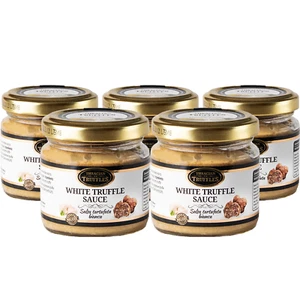 White truffle sauce Tartufata Gourmet Mushroom for Pasta, Meat, Risotto 5 x 80g - Picture 1 of 12